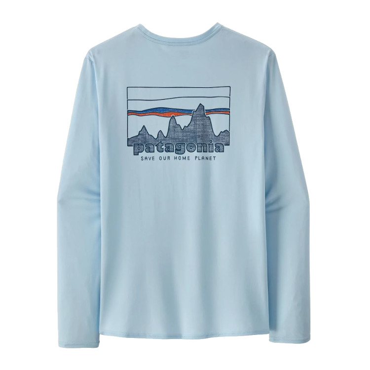 Patagonia Capilene Cool Daily Graphic Long Sleeve Shirt - Men's - Image 4